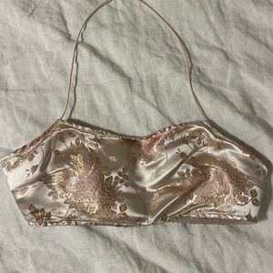 Princess Polly shimmer crop top